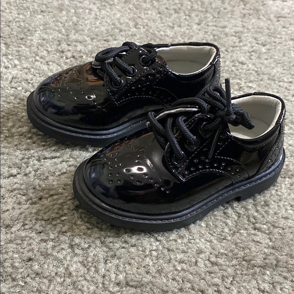 Marks & Spencer Black Dress Shoes Classic Elegance